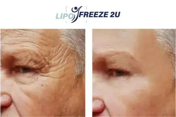 Mens before and after Morpheus 8 Milngavie results.